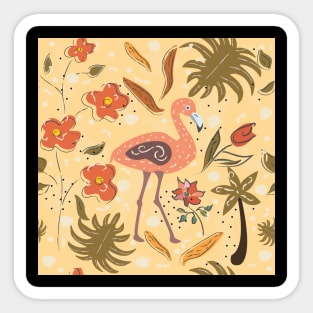 Flamingo Sticker